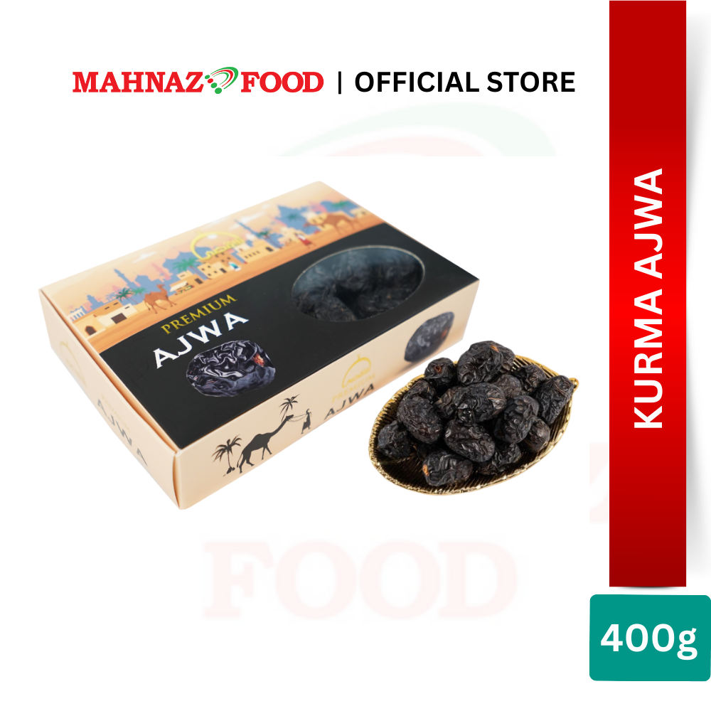 Mahnaz Food - Kurma / Dates Al Aqsa Ajwa Jumbo 400G / 1Kg Wholesale