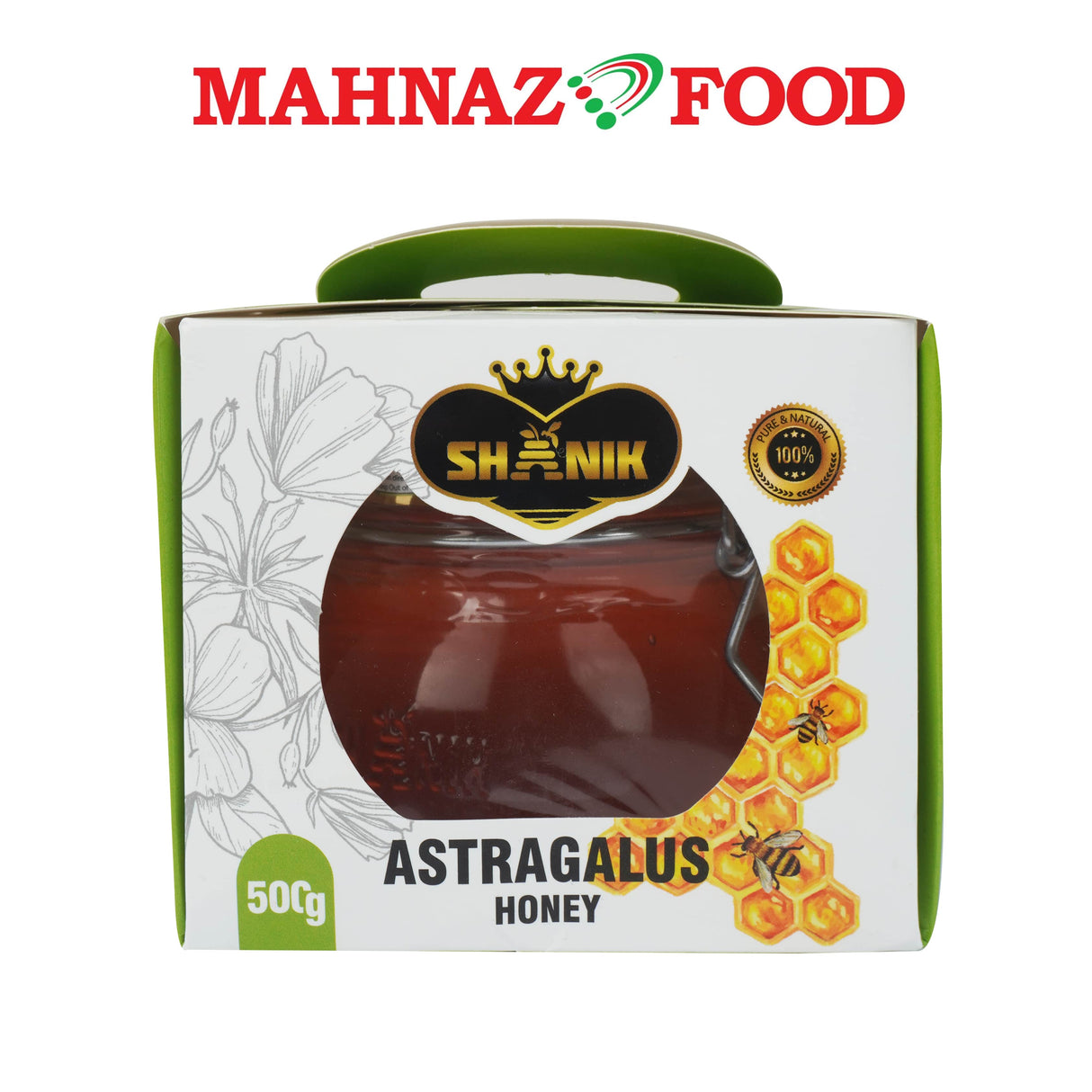 Mahnaz Food Shanik Astragalus Honey 1kg