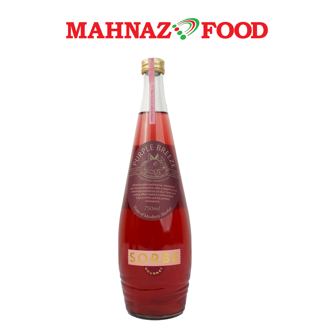 Mahnaz Food Sorbe Purple Breeze Juice 750ml