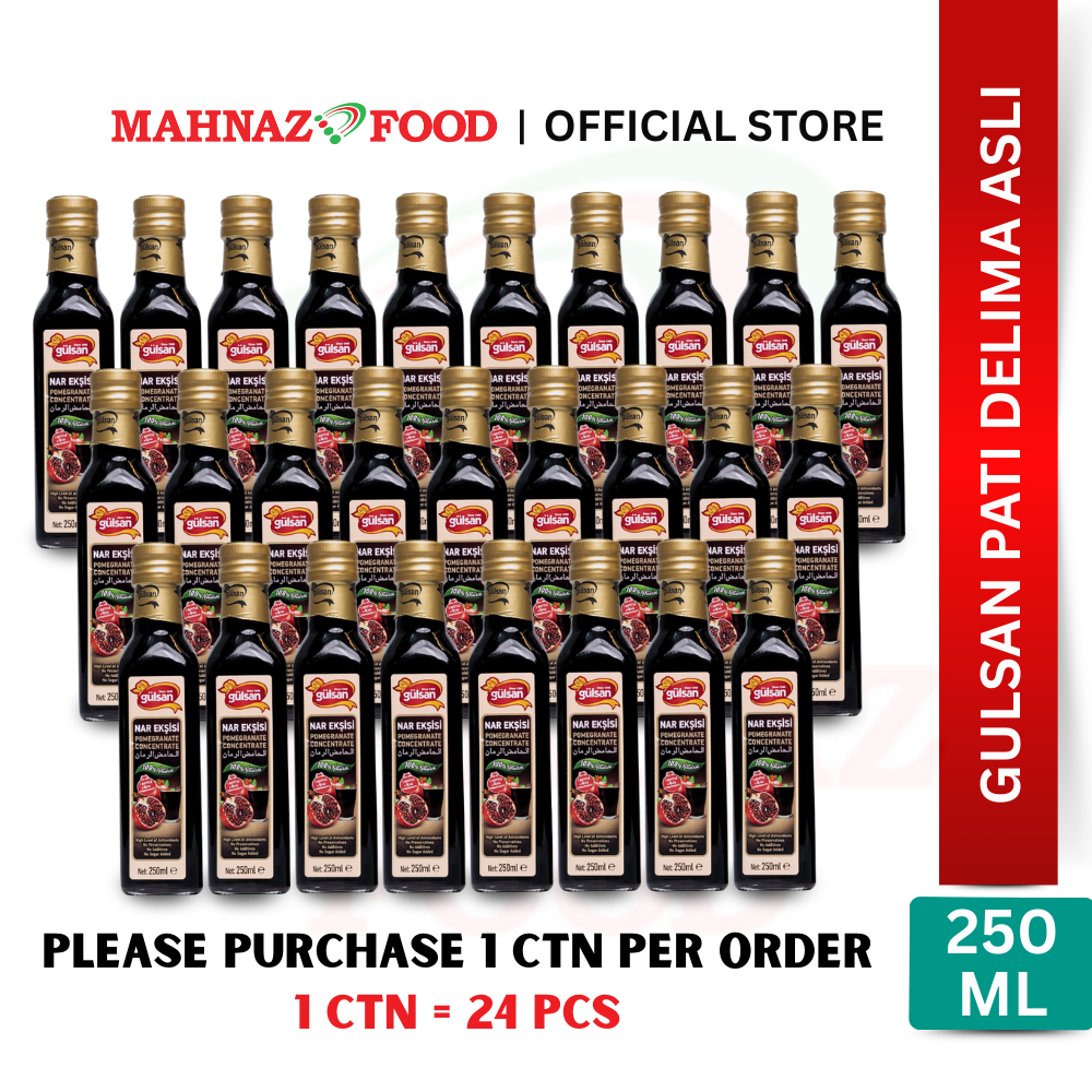 MAKANAN MAHMAZ - KURMA | KURMA ROTAB HORMZ BAM MAZAFATI KURMA 600G (BORONG - 12PACK)