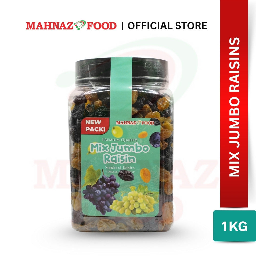 Kismis Jumbo Campuran Makanan Mahnaz (200G / 500G / 1Kg)