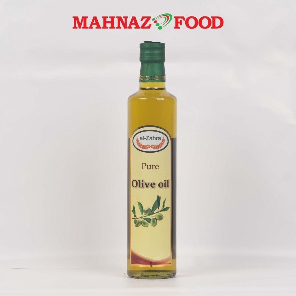 Makanan Mahnaz - Minyak Zaitun Tulen Al Zahra (500Ml)