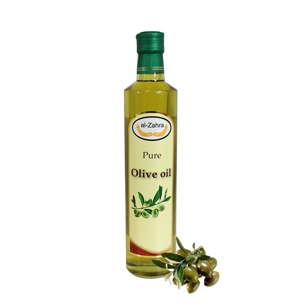 Makanan Mahnaz - Minyak Zaitun Tulen Al Zahra (500Ml)