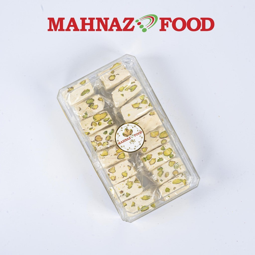 Makanan Mahnaz - Nougat Pistachio Turkish Delight Snek (10 Keping & 140G - 500G)