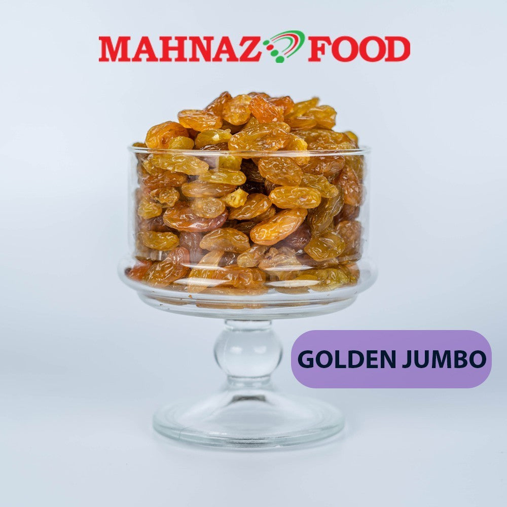 Makanan Mahnaz - Kismis Jumbo Emas | Kismis Golden Jumbo (500G/1Kg)