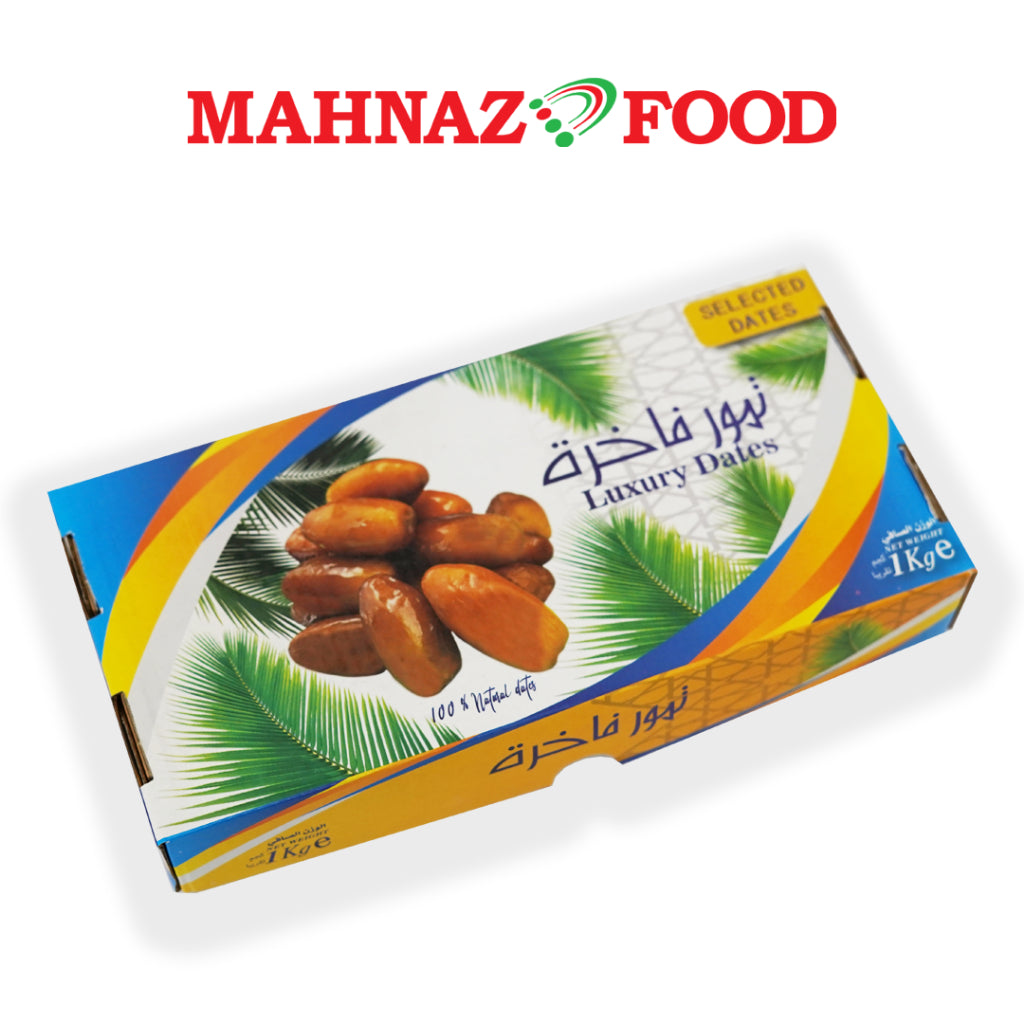 Mahnaz Food Selected Libyan Fresh & Young Kurma Sejuk Libya (500G/1Kg)