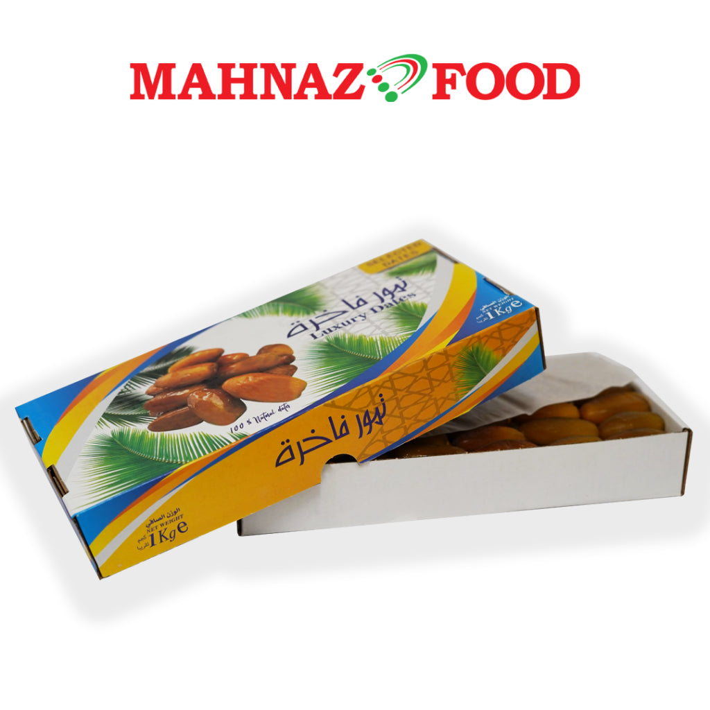 Mahnaz Food Selected Libyan Fresh & Young Kurma Sejuk Libya (500G/1Kg)