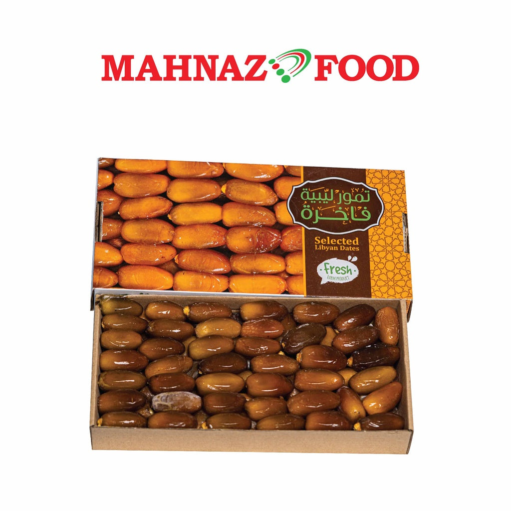 Mahnaz Food Selected Libyan Fresh & Young Kurma Sejuk Libya (500G/1Kg)