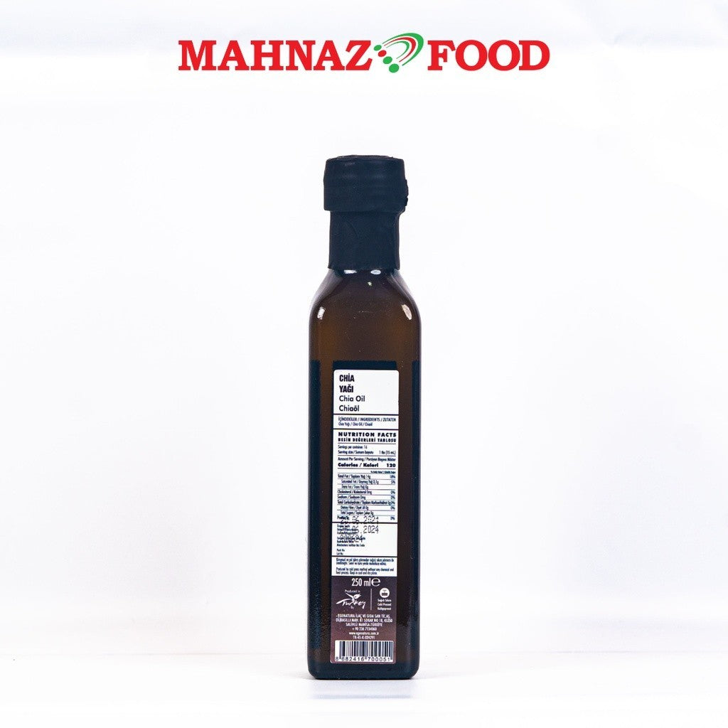 Makanan Mahnaz - Minyak Biji Chia Egenatura 250Ml