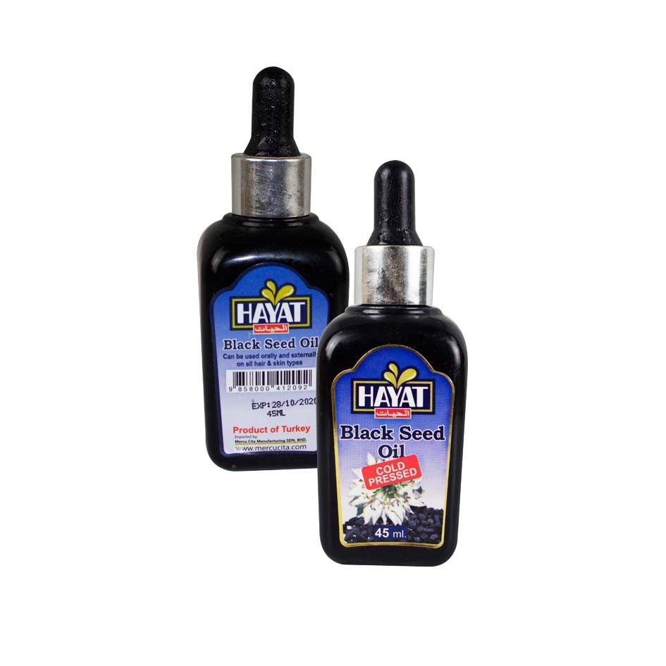 Mahnaz Food Hayat Minyak Habbatussauda Habbatussauda (35Ml/45Ml/70Ml/250Ml)