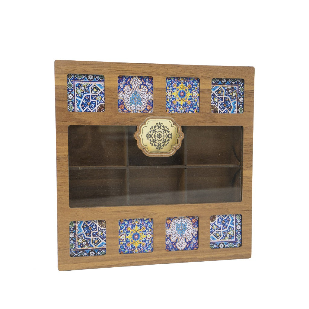 Mahnaz Food | Wooden Window Tile Box | Box Only