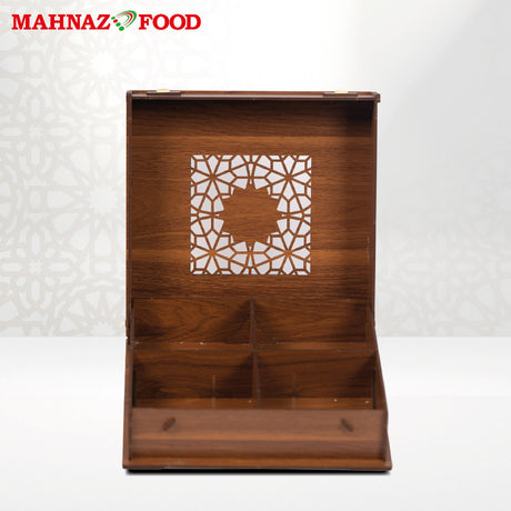 Mahnaz Food | Wooden Tile Box Medium | Box Only