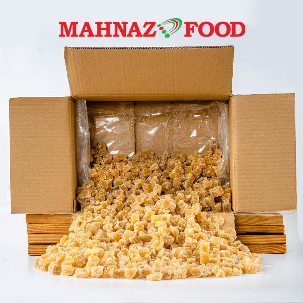 Mahnaz Food Wholesale | Dried Fruit Ginger Cube/Kiub Halia Kering 5Kg