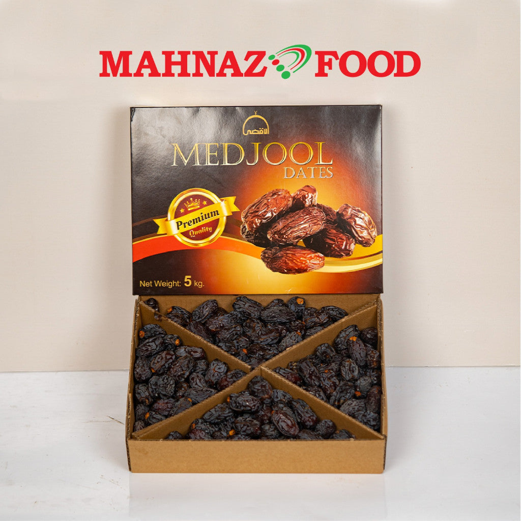 Mahnaz Food - Kurma | Dates Medjool (5Kg Large / Jumbo)