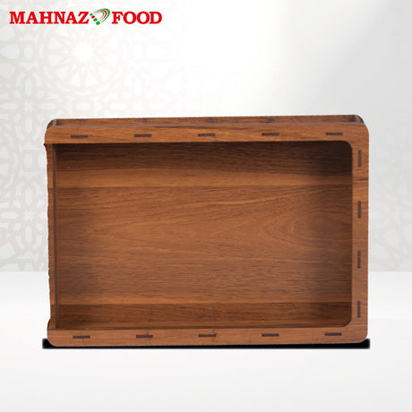 Mahnaz Food - Sliding Glass Wooden Box