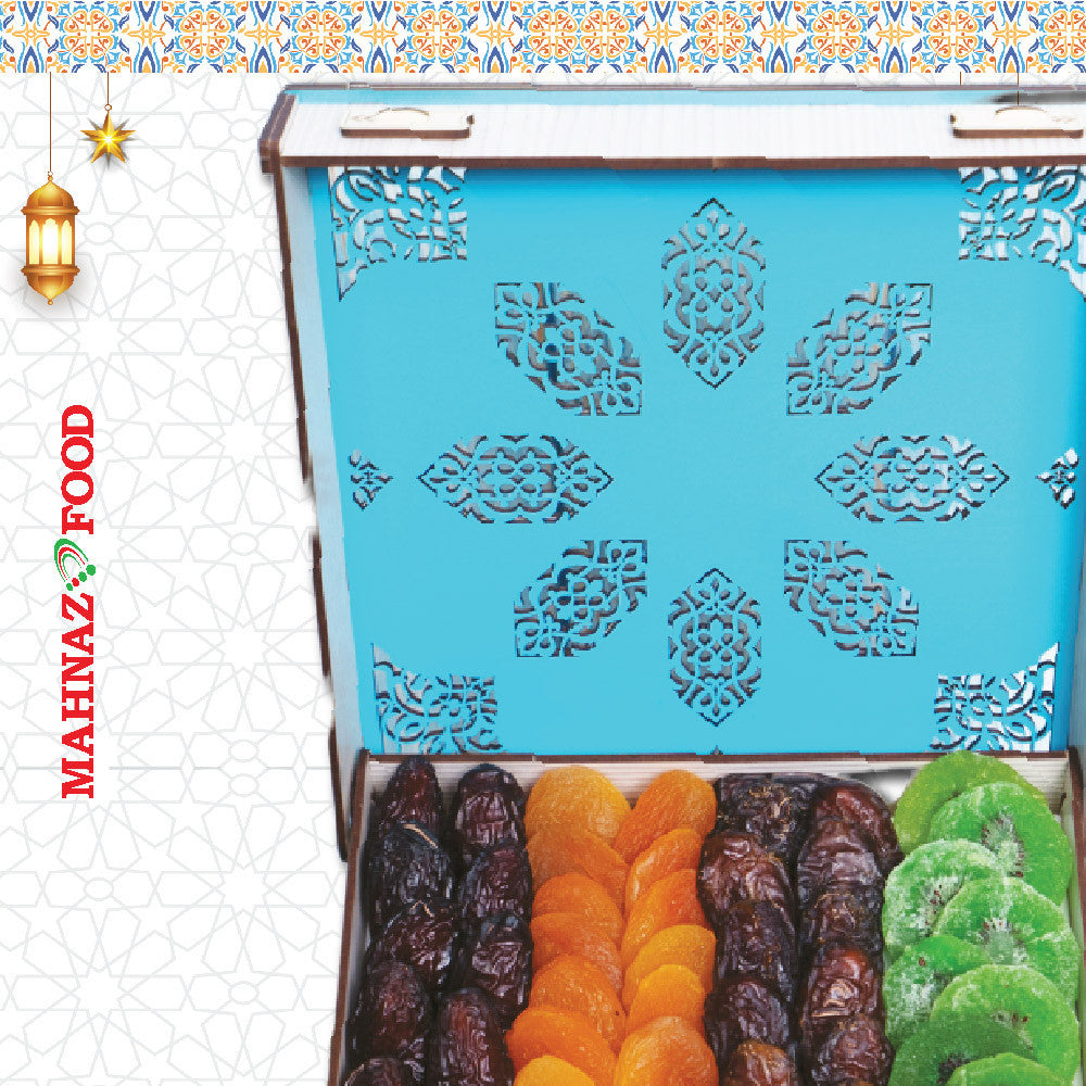 Mahnaz Food - Fruit And Date / Kurma Platter | Gift Box Set | Hamper Set