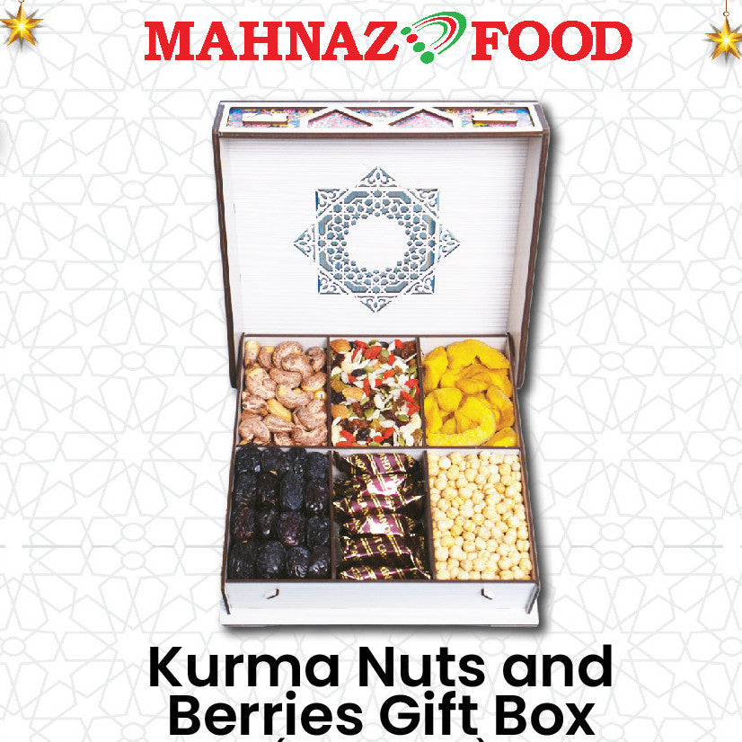 Mahnaz Food Kurma Nuts And Berries Gift Box