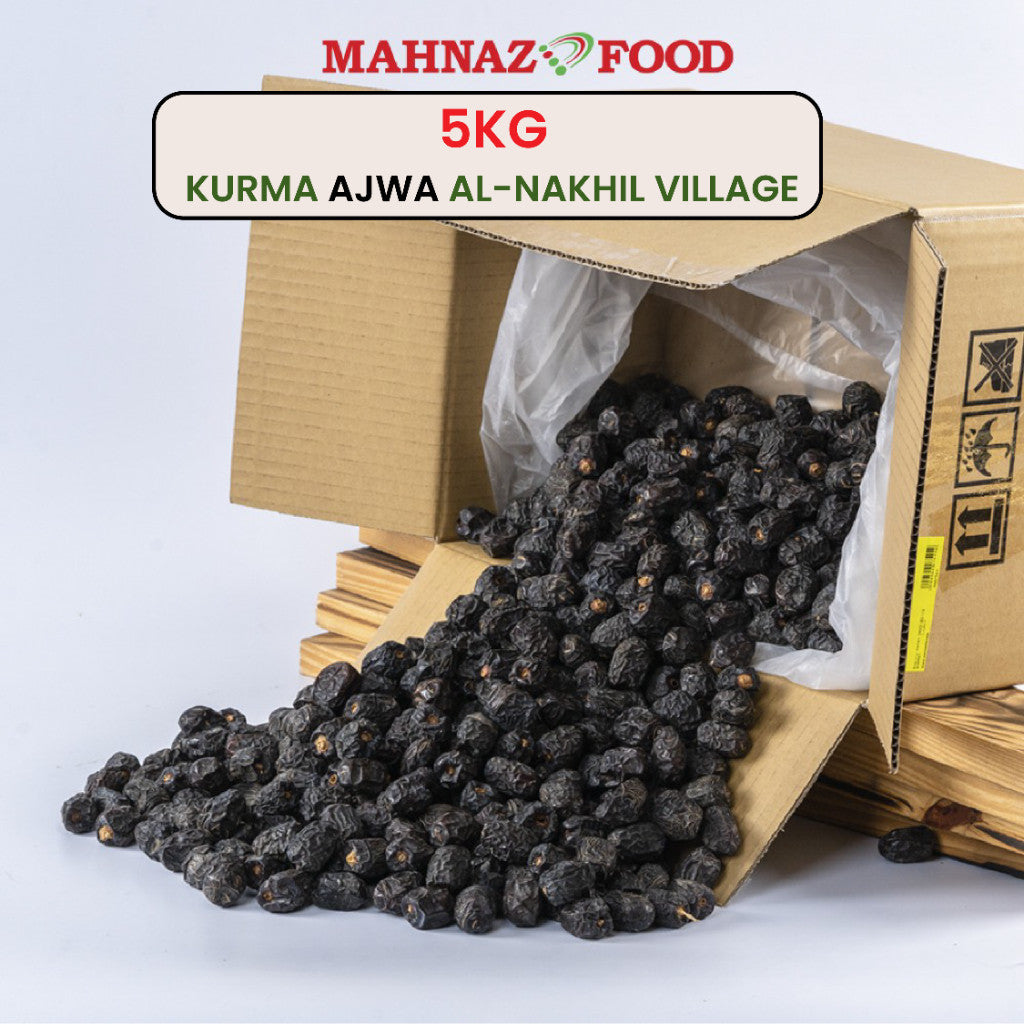 Makanan Mahnaz - Kurma | Kampung Ajwa Gred Aa (5Kg - Borong)