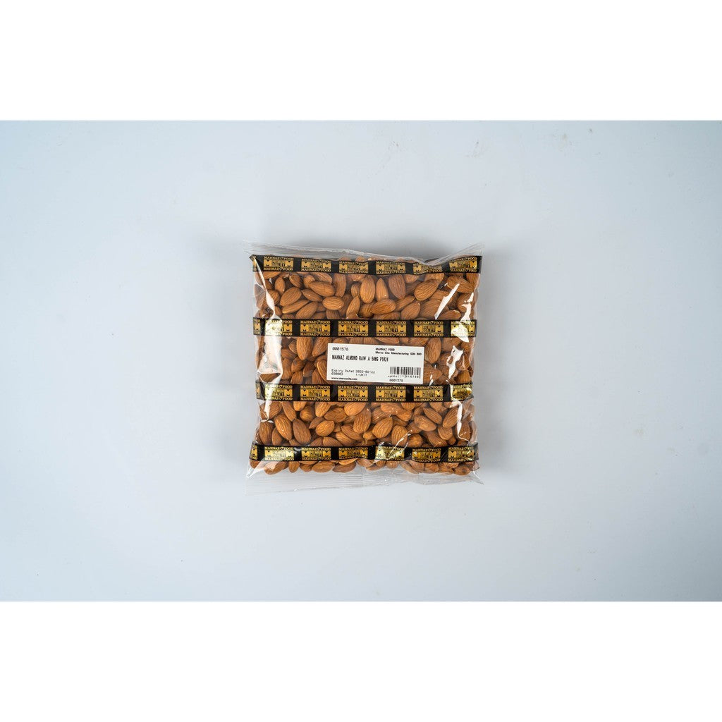Makanan Mahnaz - Badam Mentah A (400G)