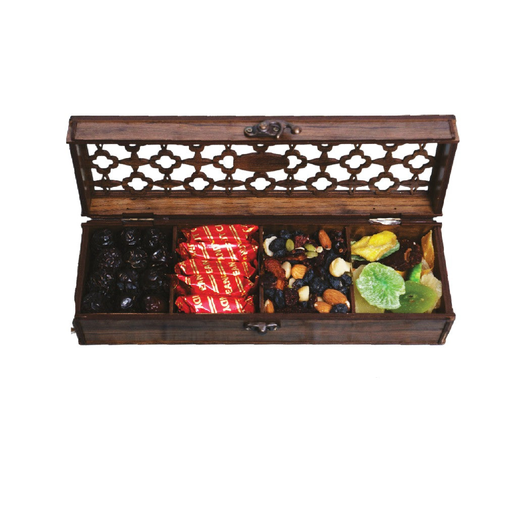 Mahnaz Food Classic Dates Gold Gift Box