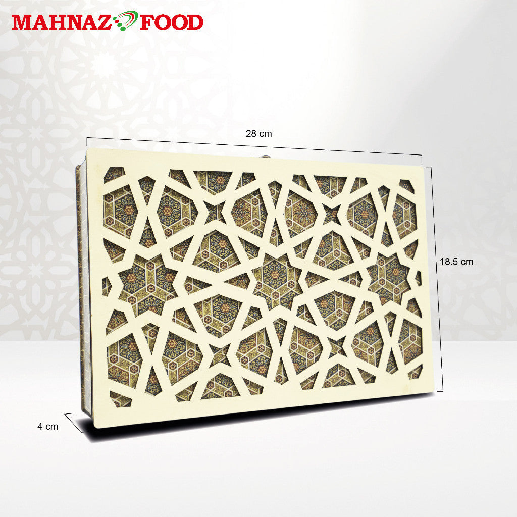 Mahnaz Food | Lale Khatam Four Divider | Box Only