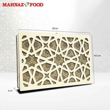 Mahnaz Food | Lale Khatam Four Divider | Box Only