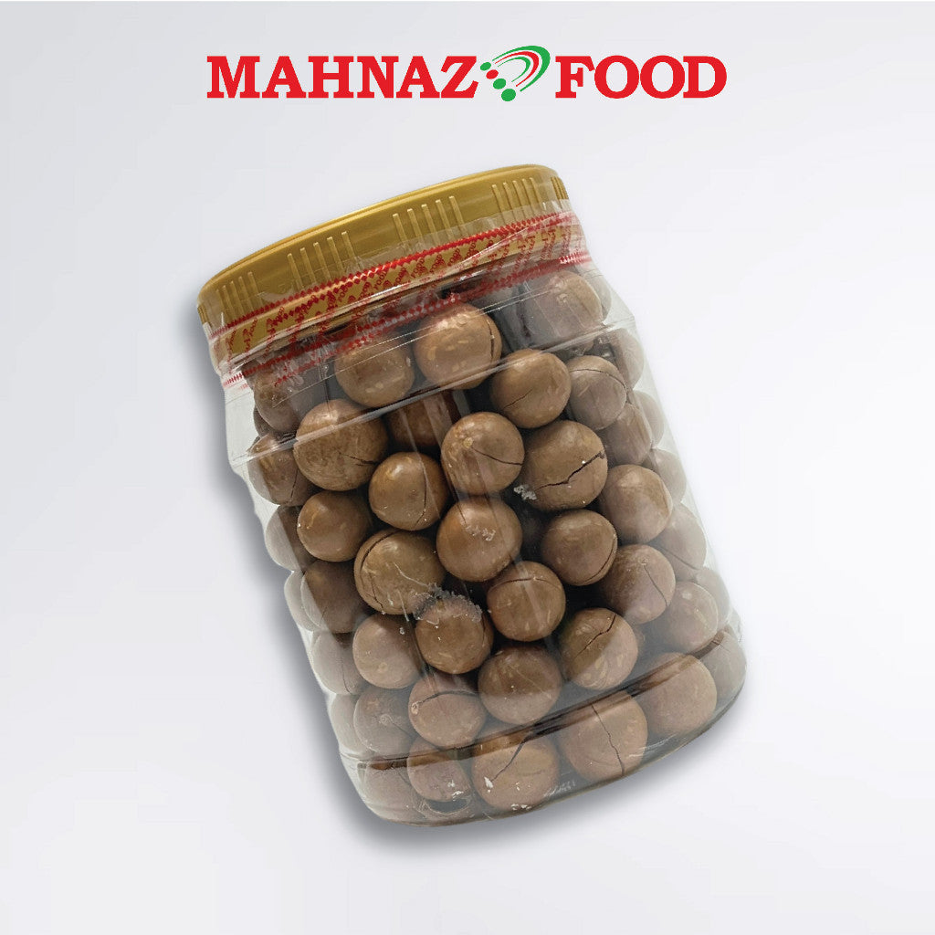 Makanan Mahnaz - Macadamia Dengan Kulit 200G / 1Kg (Kunci Percuma)