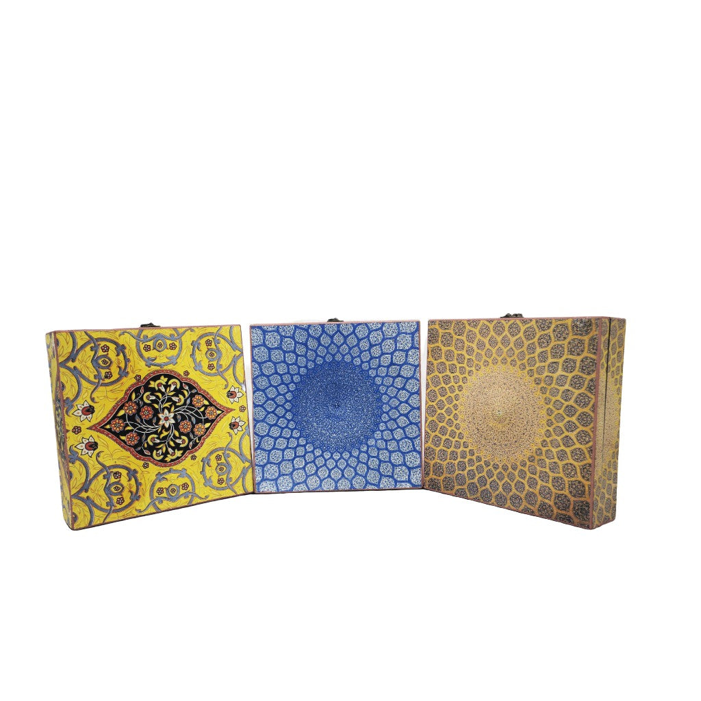 Mahnaz Food | Printed Wooden Box C Large | Box Only