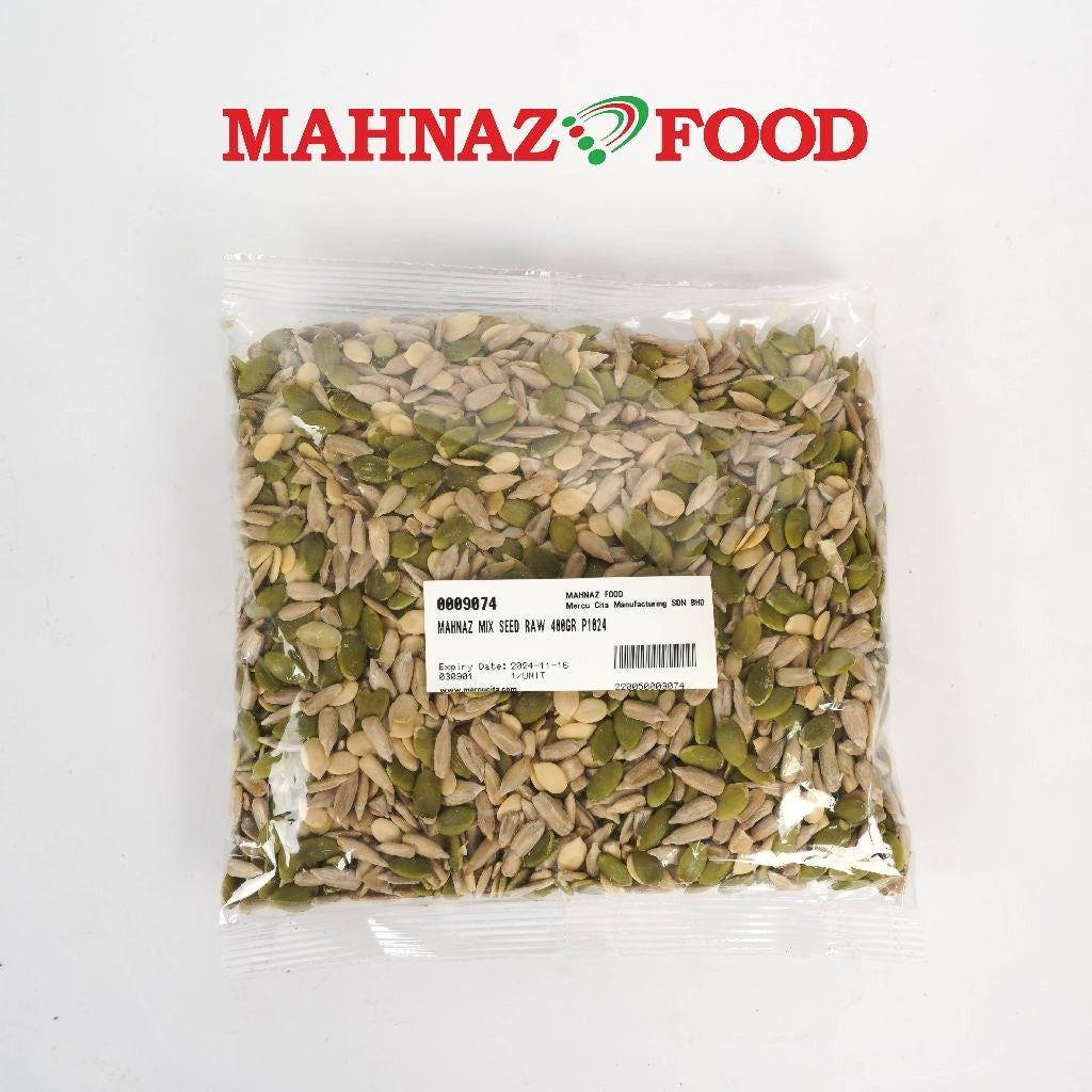 Makanan Mahnaz - Campur Biji Mentah | Campuran Biji Mentah (300G / 400G)