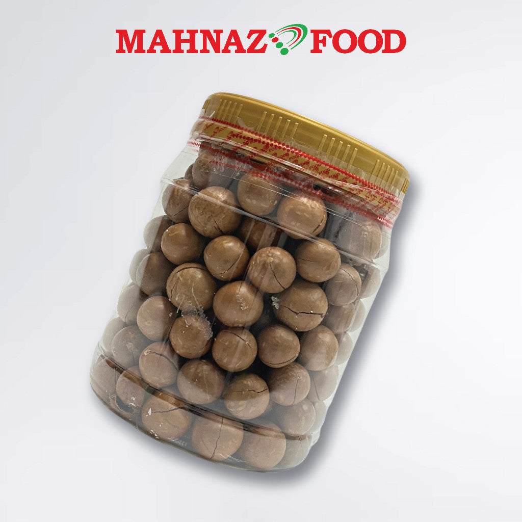 Makanan Mahnaz - Macadamia Dengan Kulit 200G / 1Kg (Kunci Percuma)
