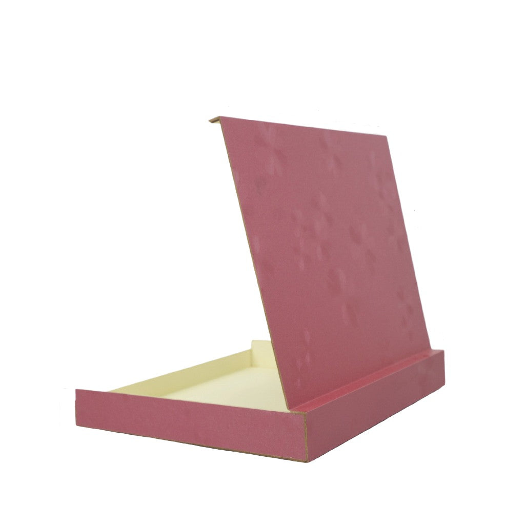 Mahnaz Food | Hd Wooden Folding Box B Thick (Pink) | Box Only