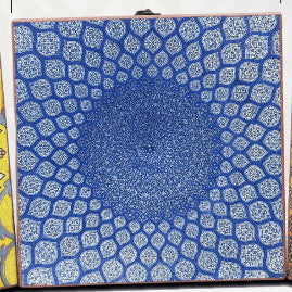 Mahnaz Food | Printed Wooden Box C Large | Box Only