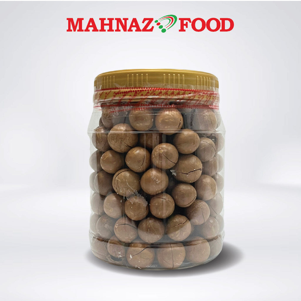 Makanan Mahnaz - Macadamia Dengan Kulit 200G / 1Kg (Kunci Percuma)