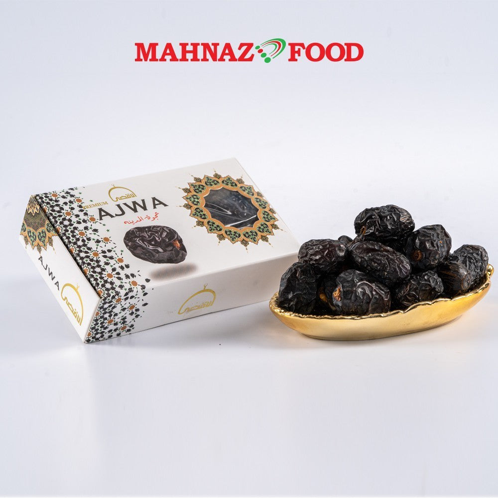 Makanan Mahnaz - Kurma/Kurma Al Aqsa Ajwa Jumbo 200G/400G/1Kg
