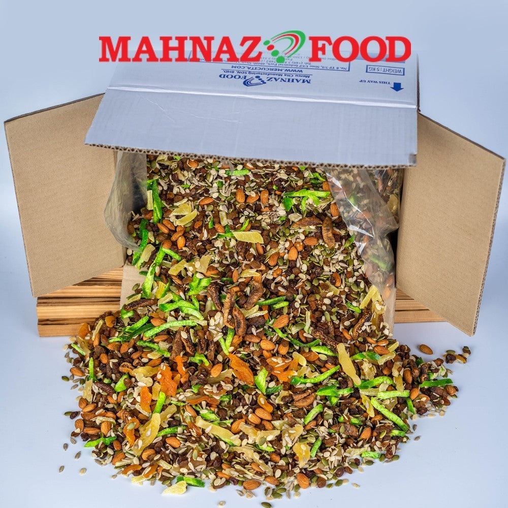 Mahnaz Food Wholesale | Mix Fruit And Nuts 5kg