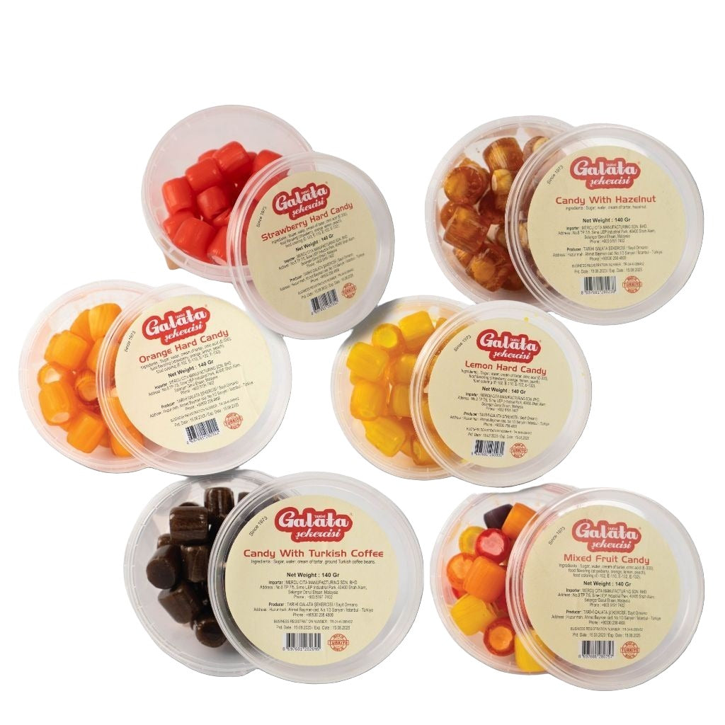 Makanan Mahnaz - Pelbagai Perisa Gula-gula Galata (140G)