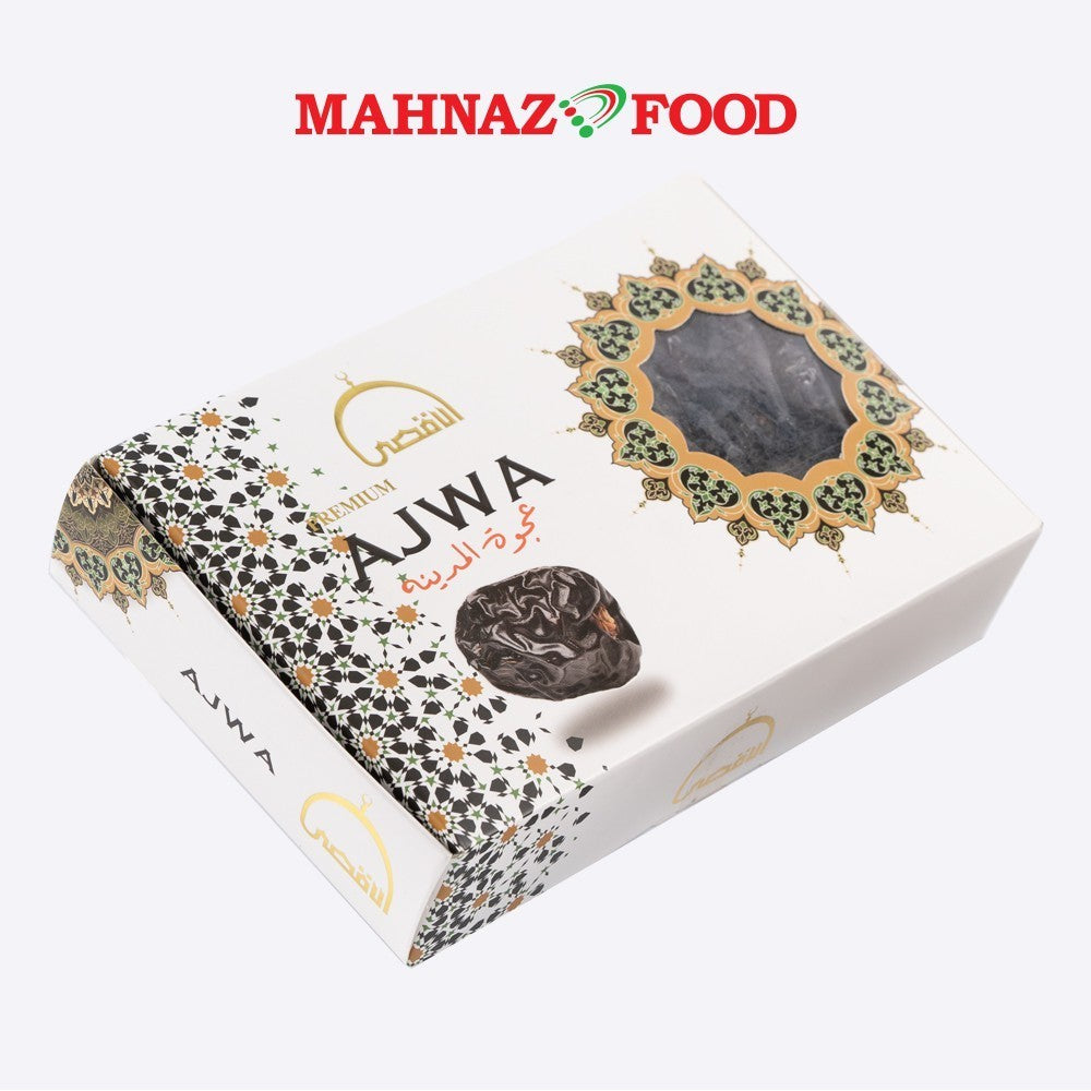 Makanan Mahnaz - Kurma/Kurma Al Aqsa Ajwa Jumbo 200G/400G/1Kg
