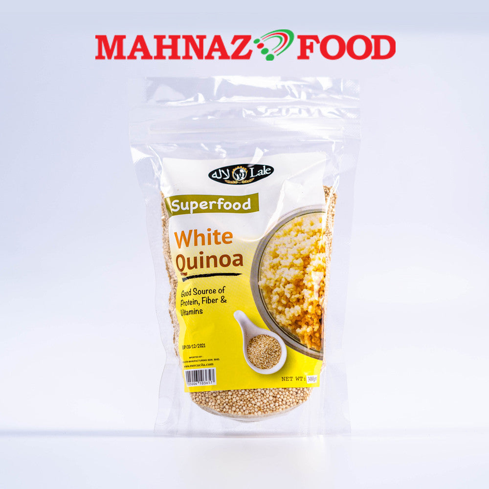 Makanan Mahnaz - Quinoa Tinggi Protein Hitam, Merah, Putih & Campuran (300G / 1Kg)