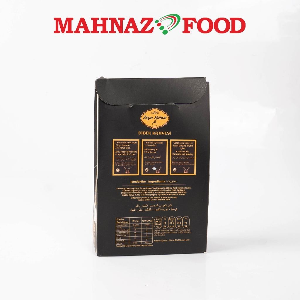 Makanan Mahnaz - Kopi Turki Zeyn Kahve Dibek Kahvesi 200Gr