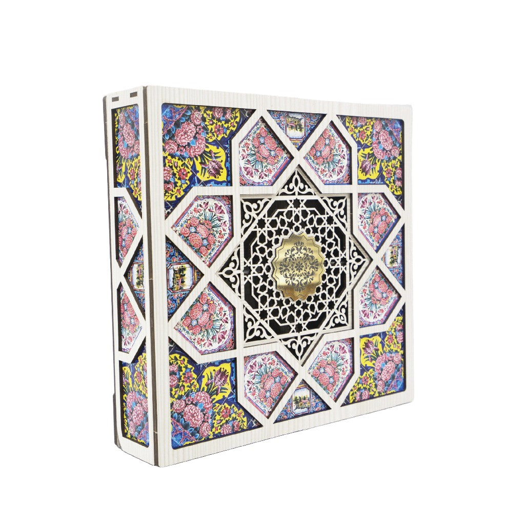 Mahnaz Food | Lale Tile Gift Box (6 Slot) | Box Only