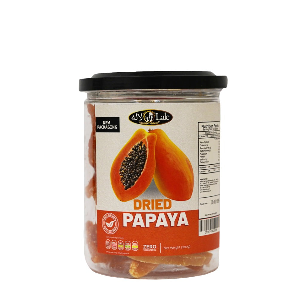 Mahnaz Food Lale Dried Fruits Papaya (200G)