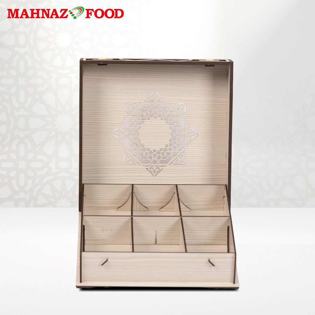 Mahnaz Food | Lale Tile Gift Box (6 Slot) | Box Only