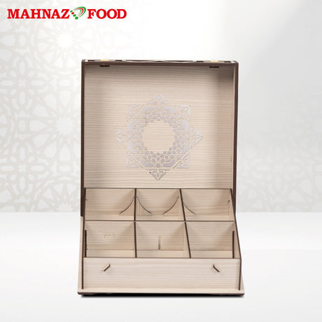 Mahnaz Food | Lale Tile Gift Box (6 Slot) | Box Only