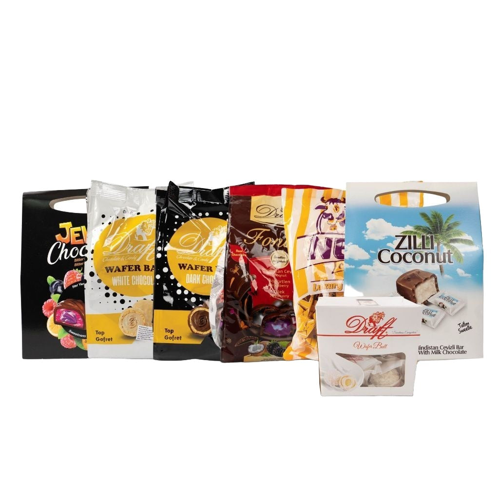 Mahnaz Food - Variety Premium Turkish Chocolate ( 150G - 1Kg )