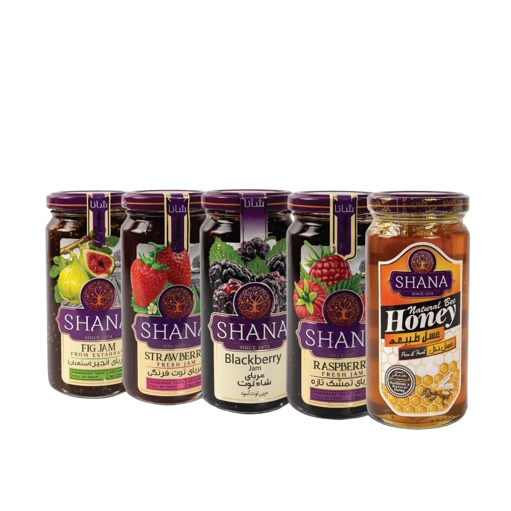 Mahnaz Food Shana Fresh Jam - Pelbagai Perisa (310G)