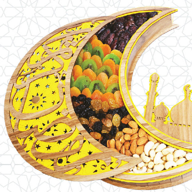 Mahnaz Food Bulan Date & Dry Fruits Gift Box