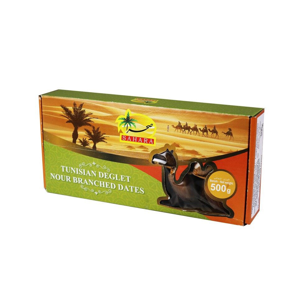 Makanan Mahnaz - Kurma | Kurma Sahara Tunisia Kurma Deglet Nour (500G)