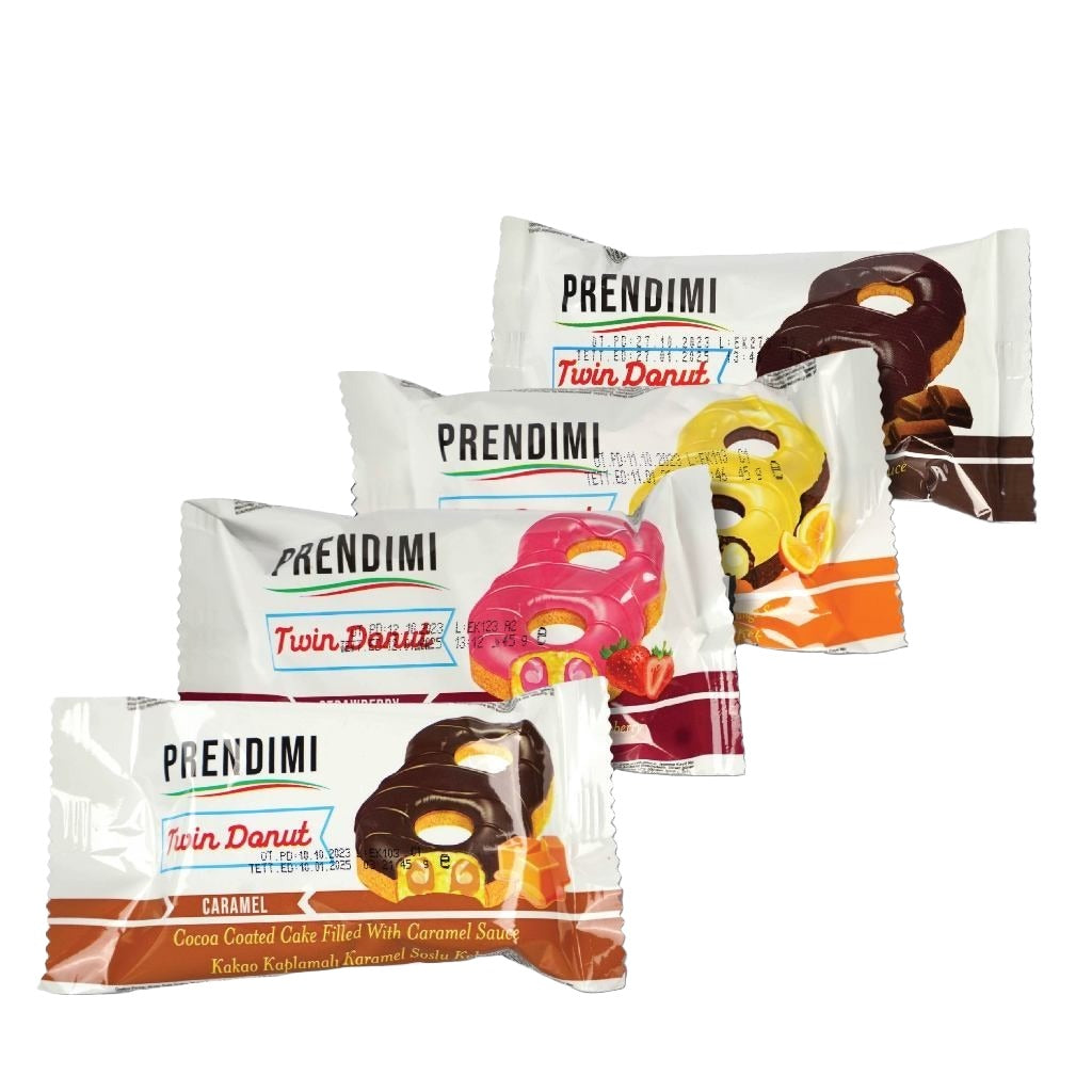 Mahnaz Food - Twin Donuts Prendimi With Flavour (45G)-TARIKH TAMAT: 12/1/2025