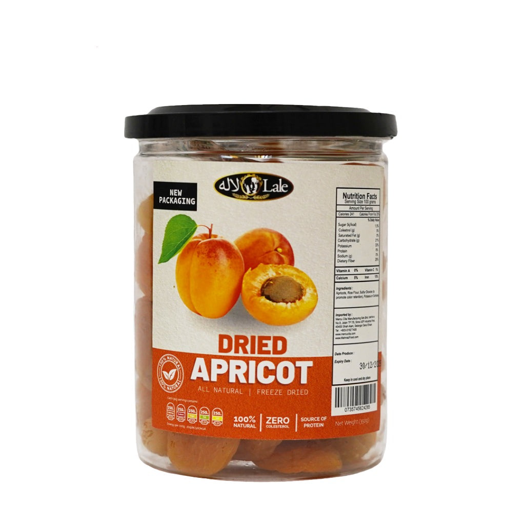 Makanan Mahnaz - Lale Buah Kering Aprikot (350G)