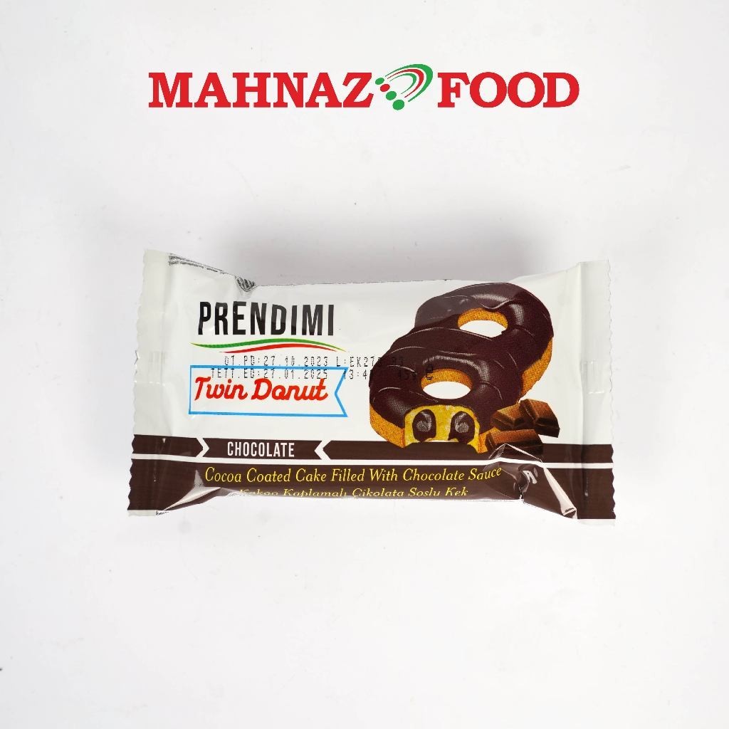 Mahnaz Food - Twin Donuts Prendimi With Flavour (45G)-TARIKH TAMAT: 12/1/2025